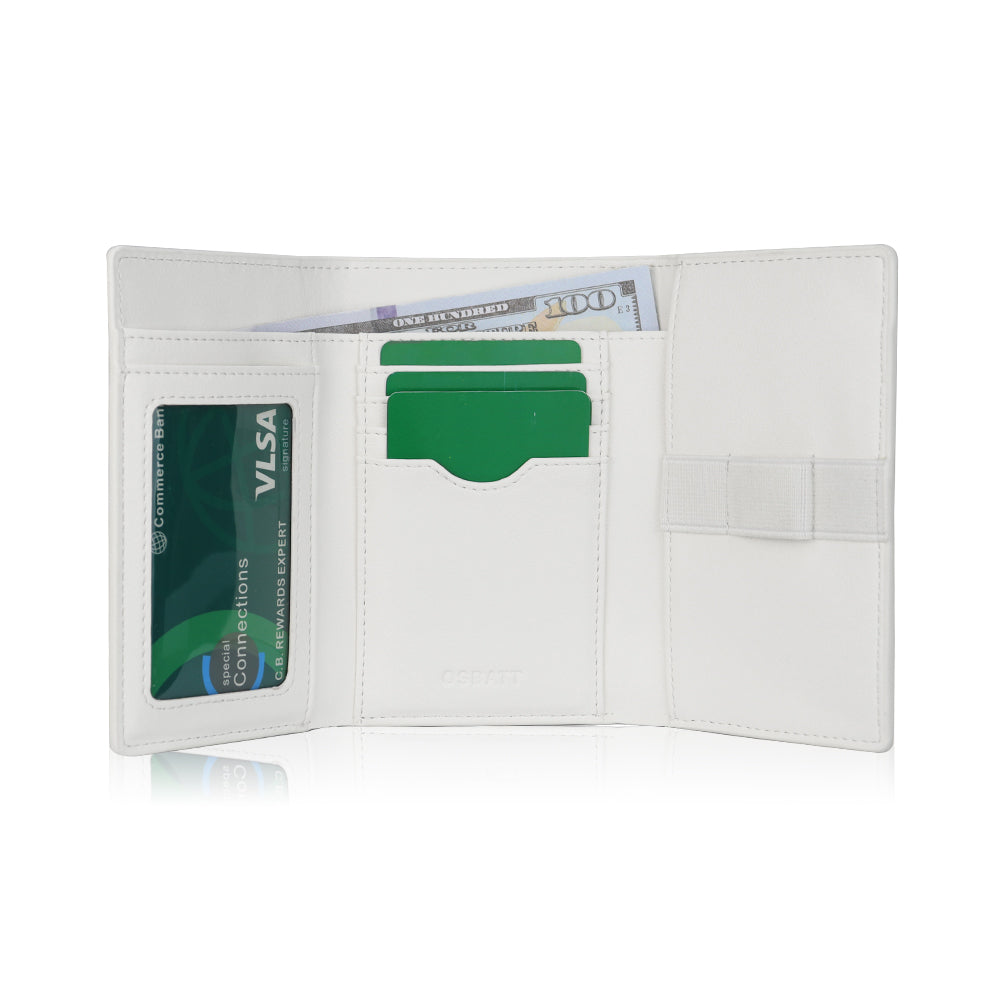 OSBATT - BACCY WHITE WALLET