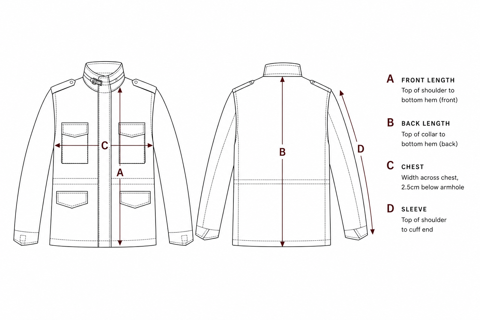 OSBATT - M65 SWING PARKA (BLACK)